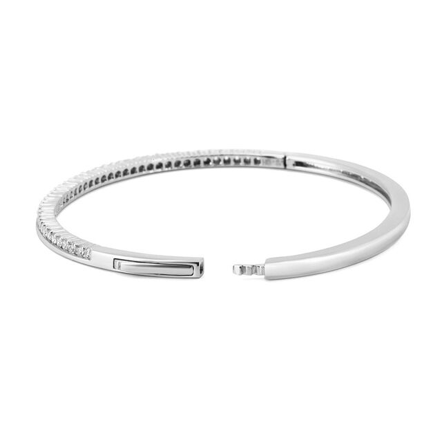 Starry Night White Gold Bangle 2