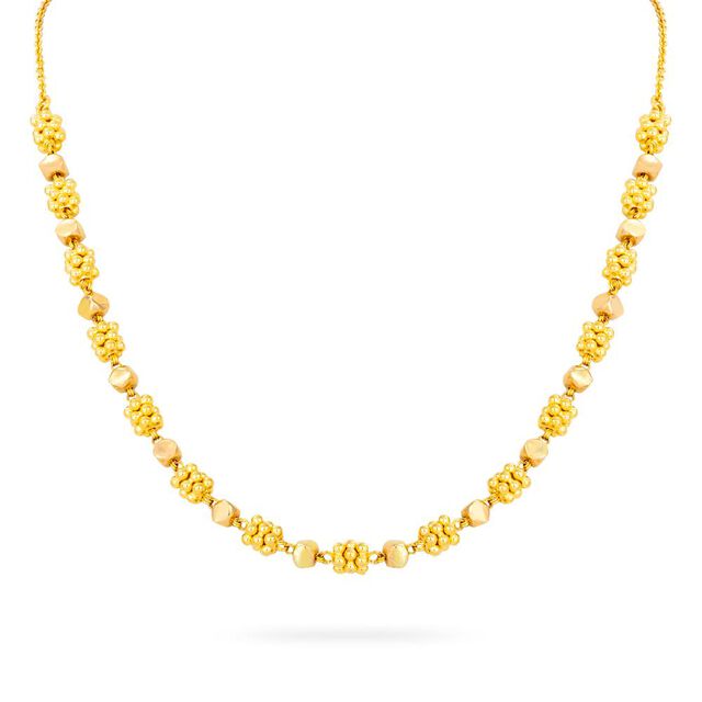 Floral Cascade Gold Chain