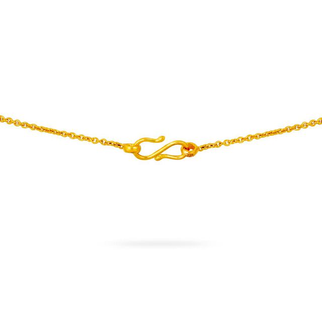 Floral Cascade Gold Chain