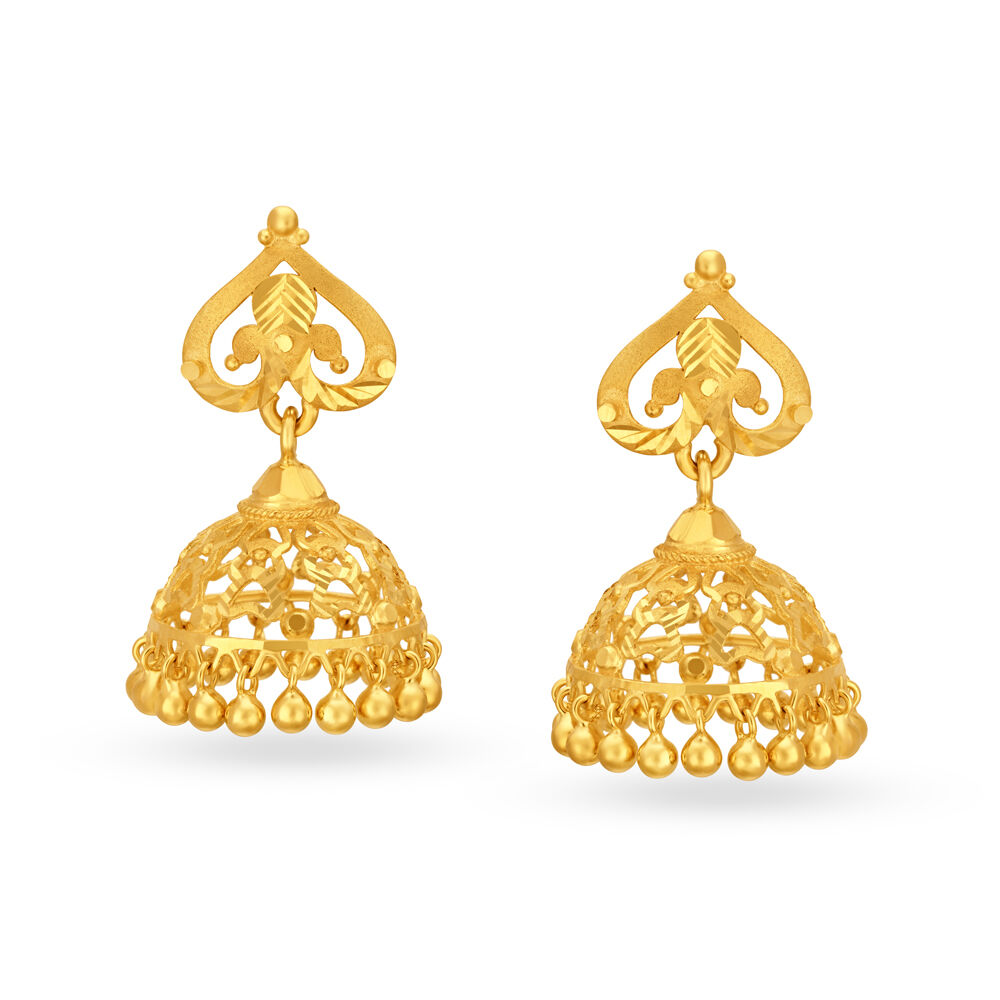 Malabar gold jhumkas with clearance price