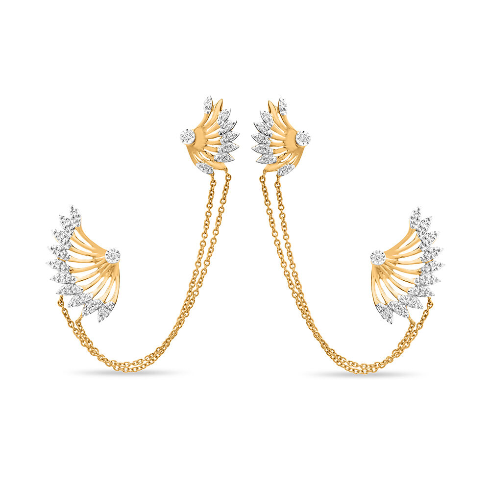 Earring clearance cuffs gold