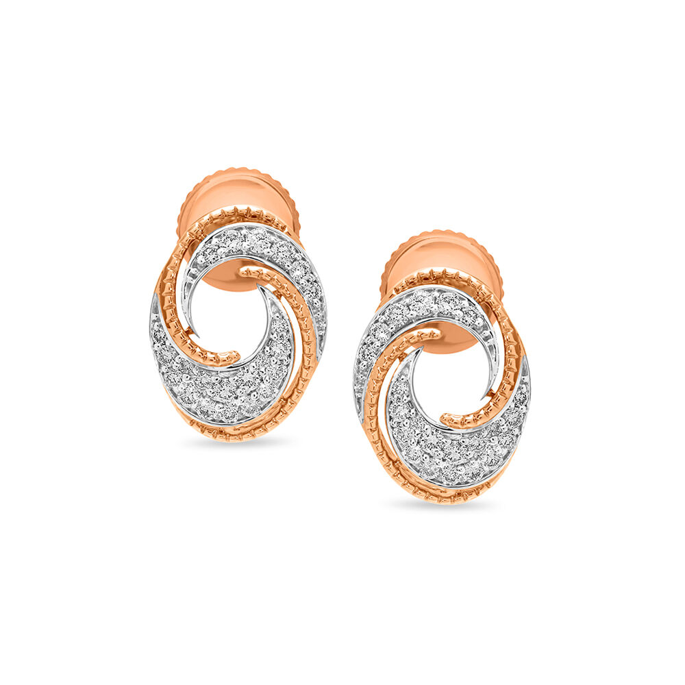Rose gold deals earrings studs