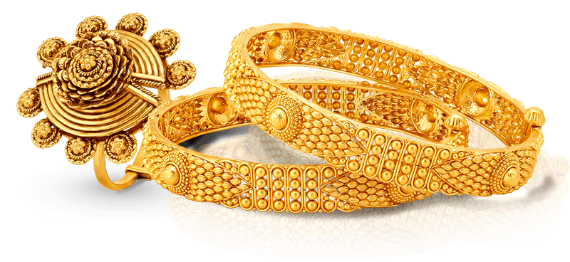Bangle & Earings