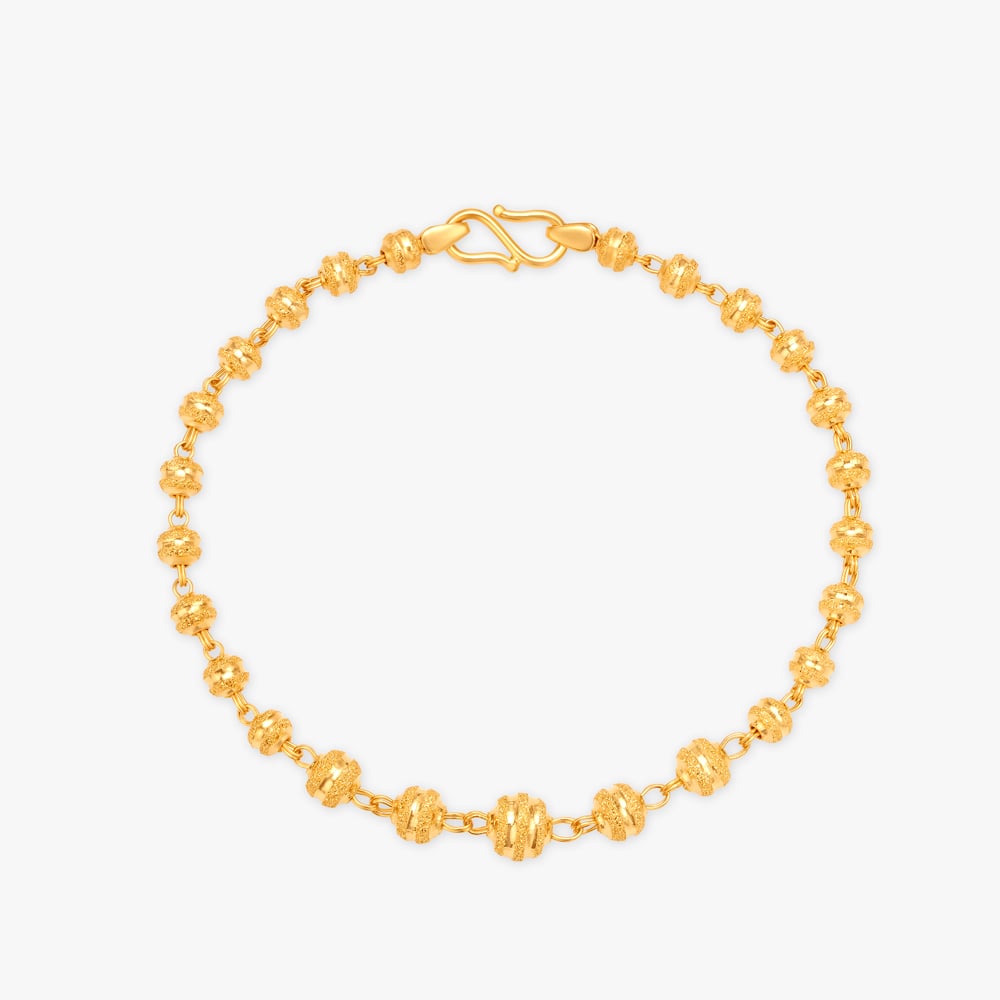 Buy Dainty Gold Bracelet at Best Price Tanishq UAE