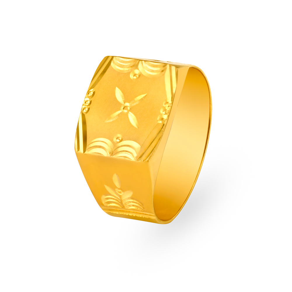 22k gold shop ring mens