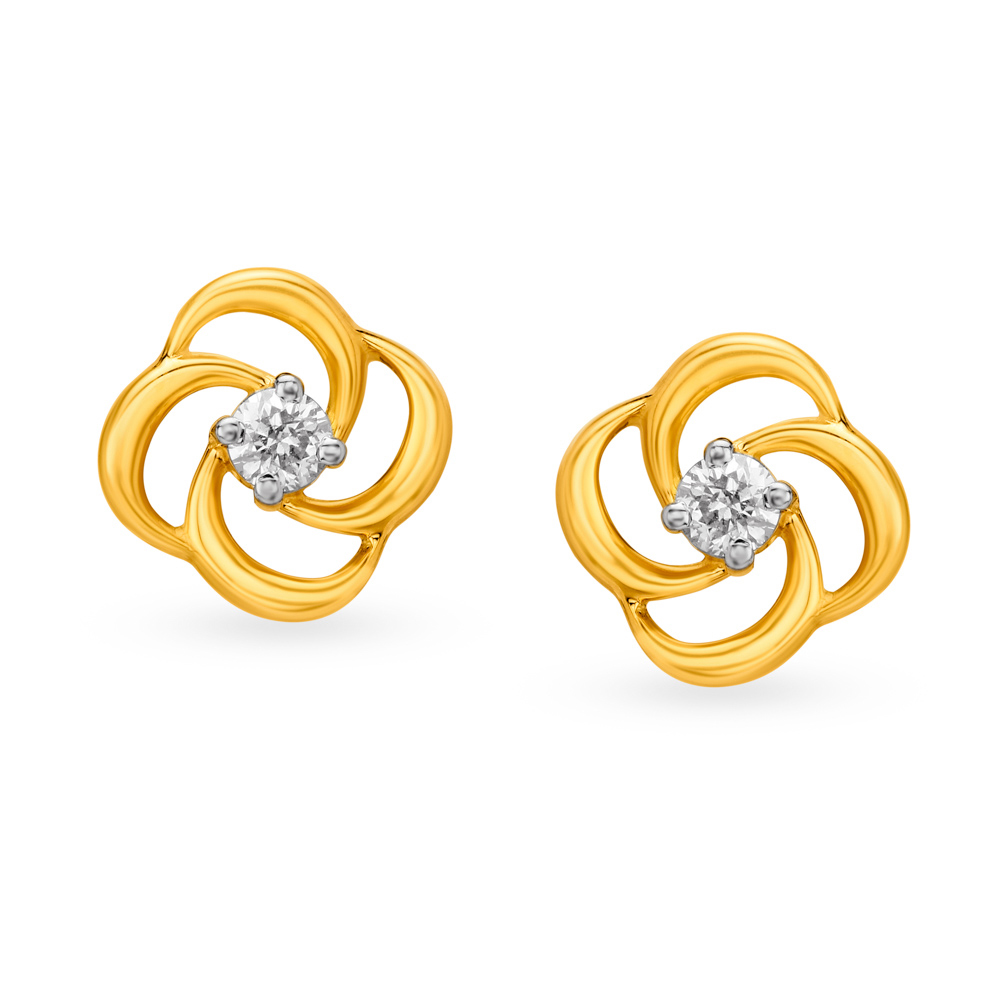 Buy Earrings For Kids | Gold & Diamond Earrings For Kids Designs | CaratLane