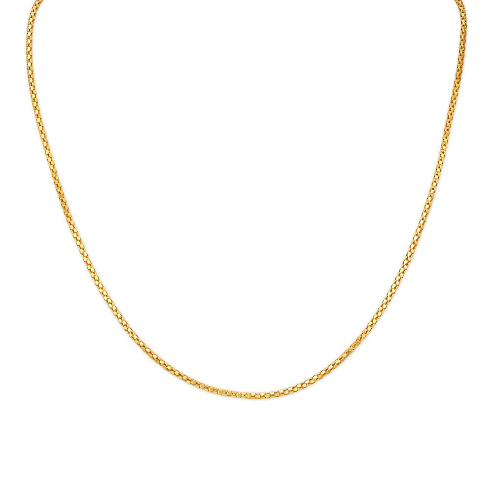 Buy 22 Karat Gold Chain at Best Price Tanishq UAE