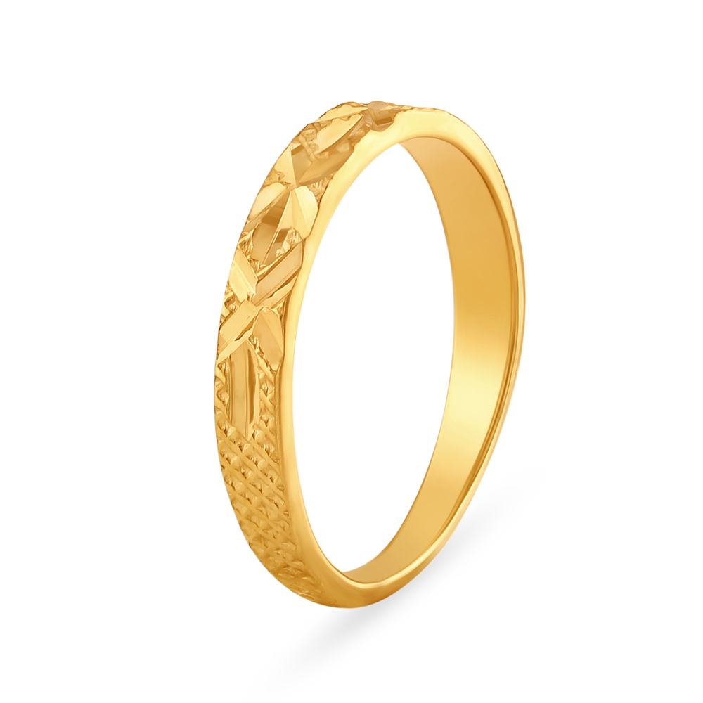 One gram gold ring