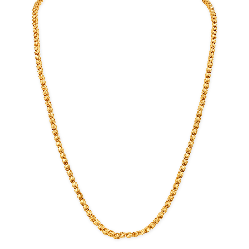 Buy Traditional Artsy Chain at Best Price | Tanishq UAE