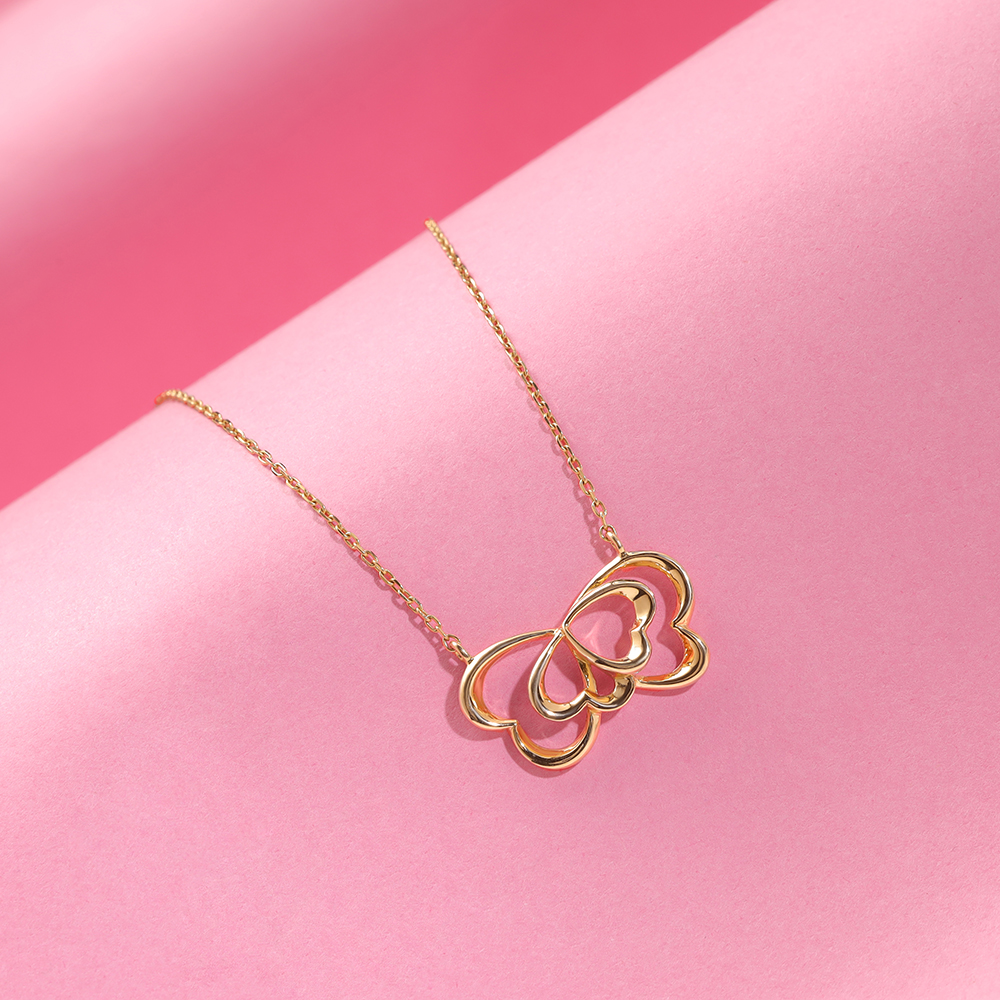 zonic様専用17ss GoldHeart and Arrow Pendant アクセサリー zonic17ss